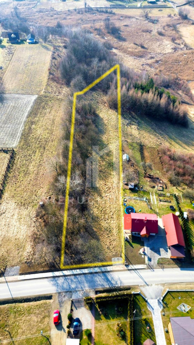 PRZESTRONNA DZIAŁKA BUDOWLANA PRZY DRODZE POWIATOWEJ OPACIE GM JASŁO 526AR - Opacie  -
podkarpackie Zdjęcie nr 3