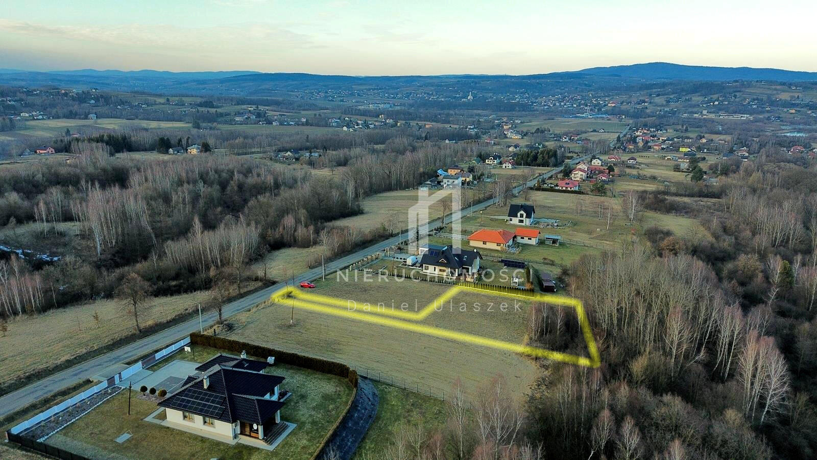 WIDOKOWA DZIAŁKA BUDOWLANA Z WARUNKAMI ZABUDOWY HARKLOWA 15AR - Harklowa  -
podkarpackie Zdjęcie nr 1