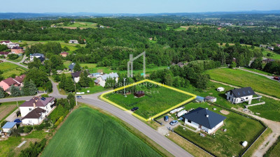 WIDOKOWA DZIAŁKA BUDOWLANA SŁAWĘCIN GM SKOŁYSZYN 1775AR - Sławęcin  -
podkarpackie Zdjęcie nr 2