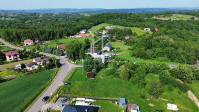 WIDOKOWA DZIAŁKA BUDOWLANA SŁAWĘCIN GM SKOŁYSZYN 1775AR - Sławęcin  -
podkarpackie Zdjęcie nr 6