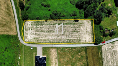 DWIE DZIAŁKI BUDOWLANE W TRZCINICY PO 17AR - Trzcinica  -
podkarpackie Zdjęcie nr 3