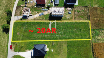 WIDOKOWA DZIAŁKA BUDOWLANA W GORAJOWICACH 20AR - Gorajowice  -
podkarpackie Zdjęcie nr 2