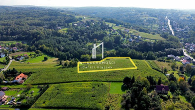 PRZESTRONNA DZIAŁKA BUDOWLANA Z WZ ŻÓŁKÓW GM JASŁO 435AR - Żółków  - podkarpackie