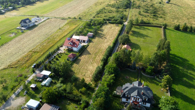 NOWA NIŻSZA CENA UROKLIWA DZIAŁKA BUDOWLANA W MĘCINIE WIELKIEJ 24 AR - Męcina Wielka  -
małopolskie Zdjęcie nr 3