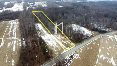 KOMPLEKS DWÓCH DZIAŁEK ROLNO-LEŚNYCH OSOBNICA GM JASŁO 52AR I 225AR - Osobnica  - podkarpackie