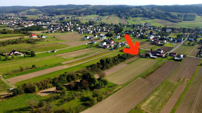 Działka w pierwszej linii zabudowy w miejscowości Bieździedza gm Kołaczyce o pow 25 ar - Bieździedza   -
podkarpackie Zdjęcie nr 3