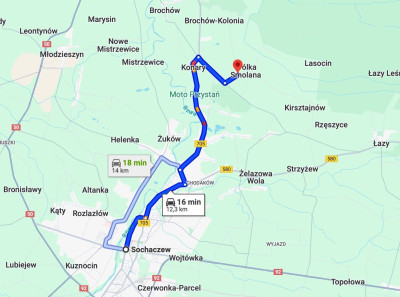 Wólka Smolana gm Brochów 5 działek - powiat sochaczewski  -
Mazowieckie Zdjęcie nr 10