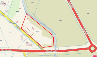 Skrzeszew UsługiHandel tuż przy DW 631 - Skrzeszew  -
Mazowieckie