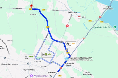 Usługi 9 775 m przy DW631  Skrzeszew  Potencjał - Skrzeszew  -
Mazowieckie Zdjęcie nr 9
