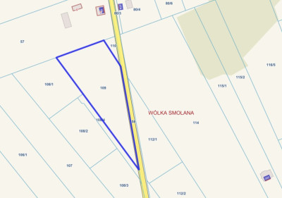 Wólka Smolana gm Brochów media las KPN - Wólka Smolana  - Mazowieckie