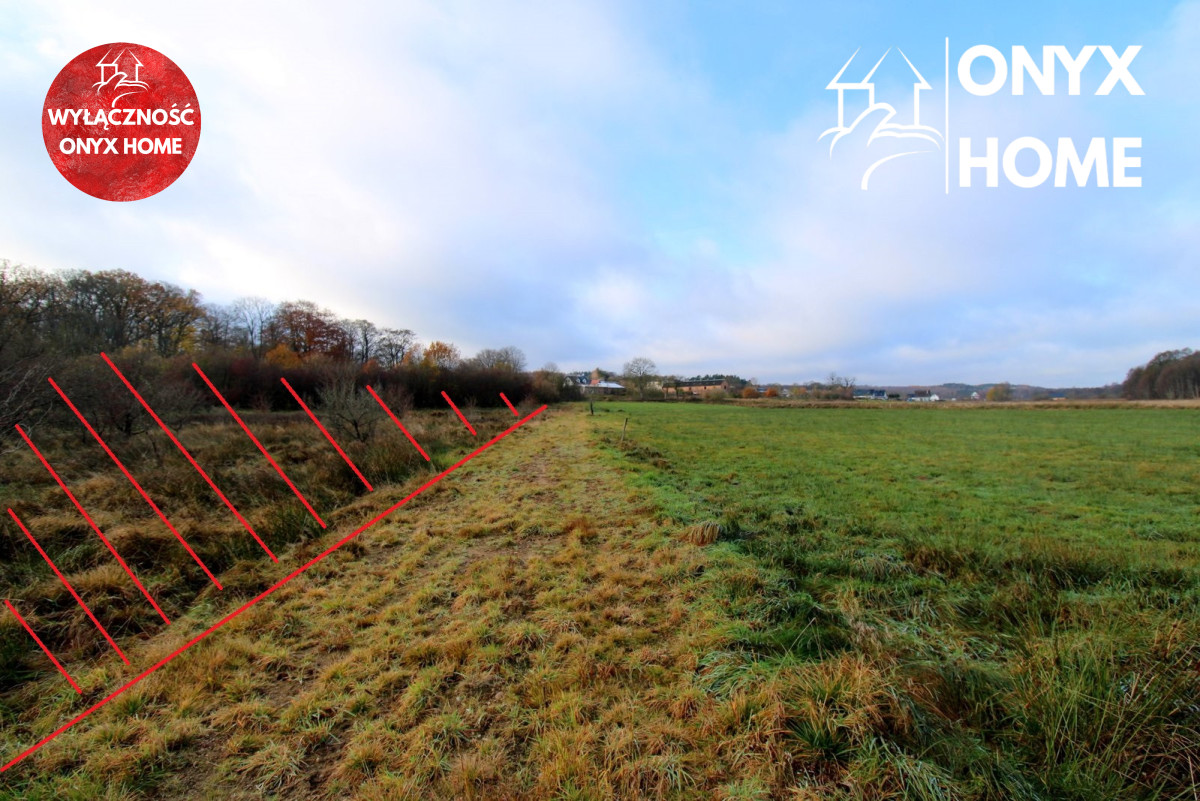 Duża działka pod zabudowę mieszkaniową MPZP - Mierzyno  -
Pomorskie Zdjęcie nr 1