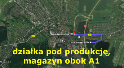 Na sprzedaż działka przemysłowa - Knurów - śląskie