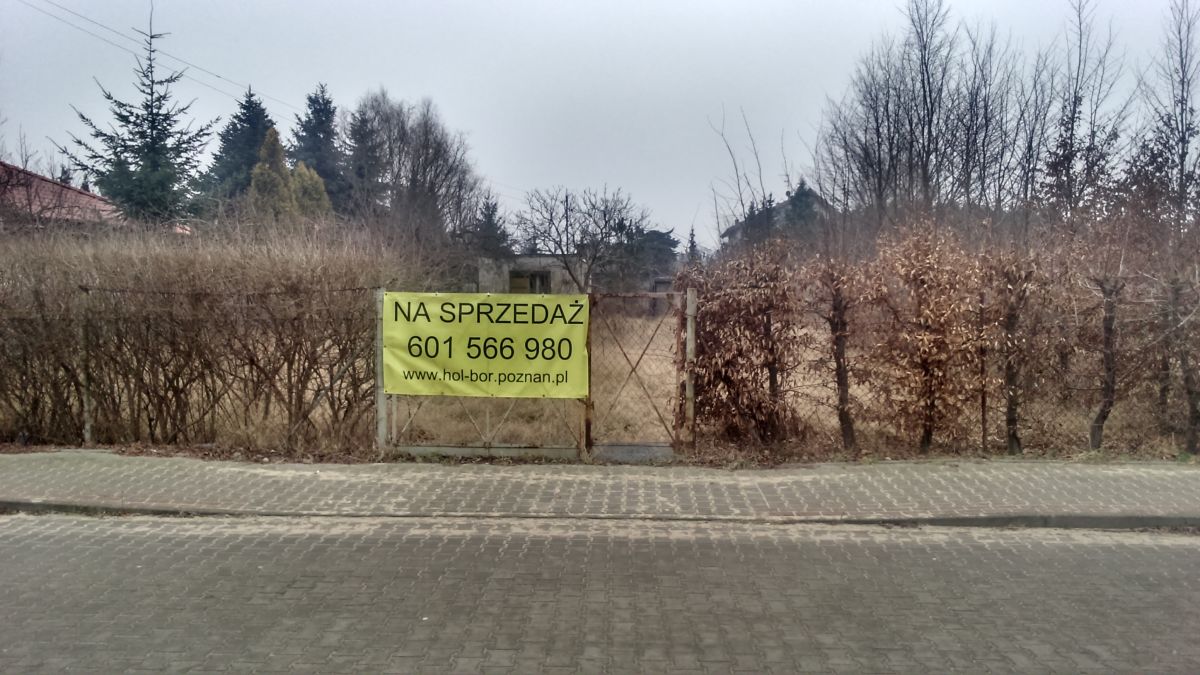 Na sprzedaż działka budowlana - Poznań -
wielkopolskie Zdjęcie nr 1