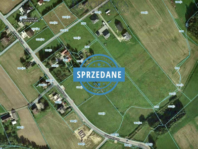 Bardzo ładna działka pod osiedle domów - Inwałd   - małopolskie