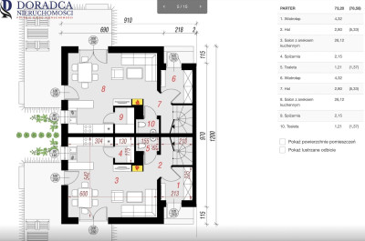 Działka z gotowym projektem - Nidek   -
małopolskie Zdjęcie nr 5