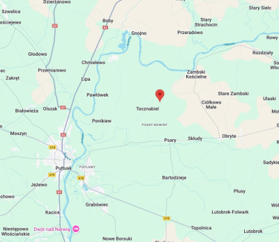 Śliczne 2.875 m2 w Tocznabieli k/ Pułtuska, woj. mazowieckie. 1 km od Narwi. -
Mazowieckie Zdjęcie nr 3