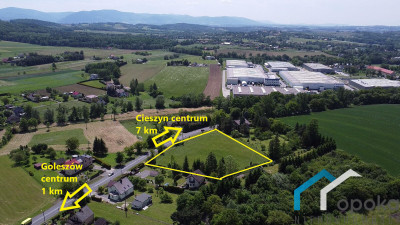 Działka budowlana w Goleszowie 10ar - Goleszów   -
śląskie Zdjęcie nr 7
