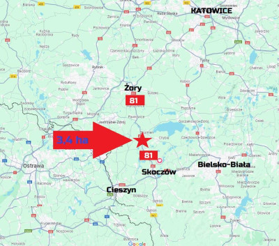 Działka inwestycyjna na sprzedaż - Bąków   -
śląskie Zdjęcie nr 2