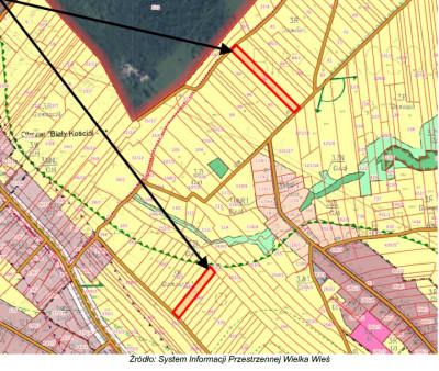Syndyk sprzeda dwie działki rolne - Biały Kościół  - małopolskie
