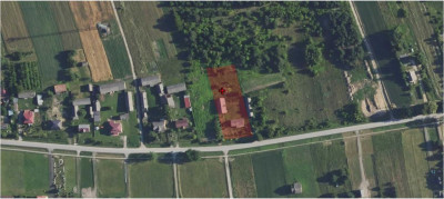 Udział 12 w działce rolnej zabudowanej budynkiem gospodarczym - Wólka Wieprzecka  - lubelskie