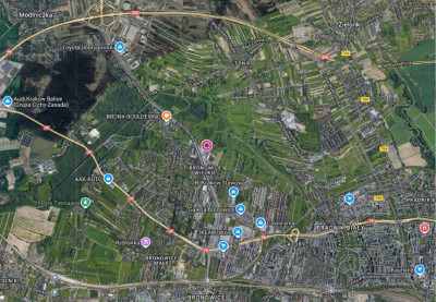 Syndyk sprzeda niezabudowane działki - Kraków  -
małopolskie Zdjęcie nr 4