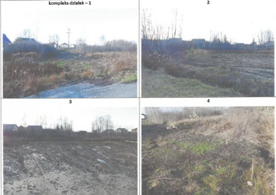 Likwidator sprzeda pakiet trzech działek budowlanych - rzeszowski  -
podkarpackie Zdjęcie nr 2