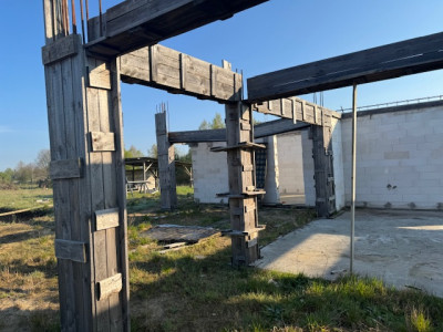 Syndyk sprzeda działkę z rozpoczętą budową domu jednorodzinnego - Bierkowo  -
pomorskie Zdjęcie nr 2