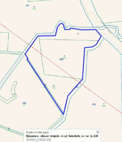 Syndyk sprzeda udział 12 w siedlisku i działkach rolnych - Sokolniki  -
zachodniopomorskie Zdjęcie nr 5