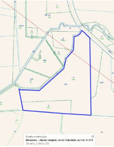 Syndyk sprzeda udział 12 w siedlisku i działkach rolnych - Sokolniki  -
zachodniopomorskie Zdjęcie nr 7