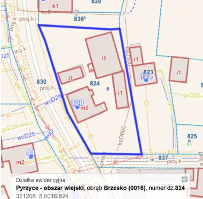 Syndyk sprzeda udział 9128 w działce z domem - Brzesko  -
zachodniopomorskie Zdjęcie nr 2