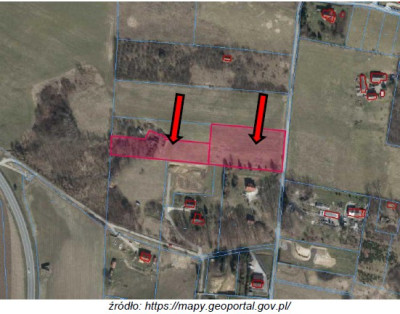 Syndyk sprzeda udział w działce - Okocim  - małopolskie
