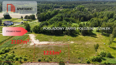 Działki w otoczeniu lasów Malerzów k Twardogóry - powiat oleśnicki  -
Dolnośląskie Zdjęcie nr 3