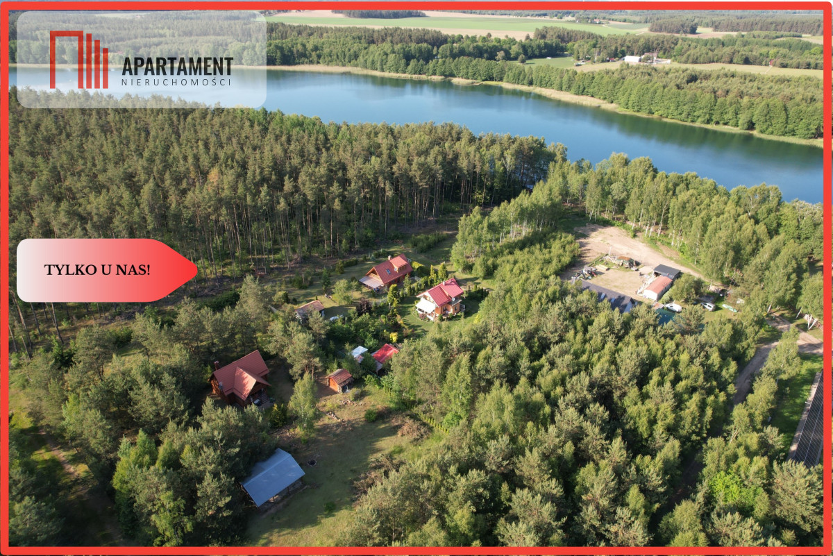 Tylko u Nas Działki nad jeziorem - powiat szczecinecki  -
Zachodniopomorskie Zdjęcie nr 1