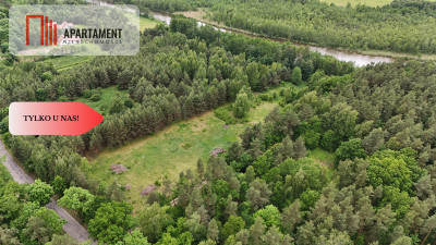 Działka z linią brzegową  Mazury media WZ - powiat iławski  -
Warmińsko-Mazurskie Zdjęcie nr 6