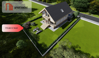 ZŁAWIEŚ WIELKA 1468 m2  PROJEKT DOMU W CENIE - powiat toruński  - Kujawsko-Pomorskie