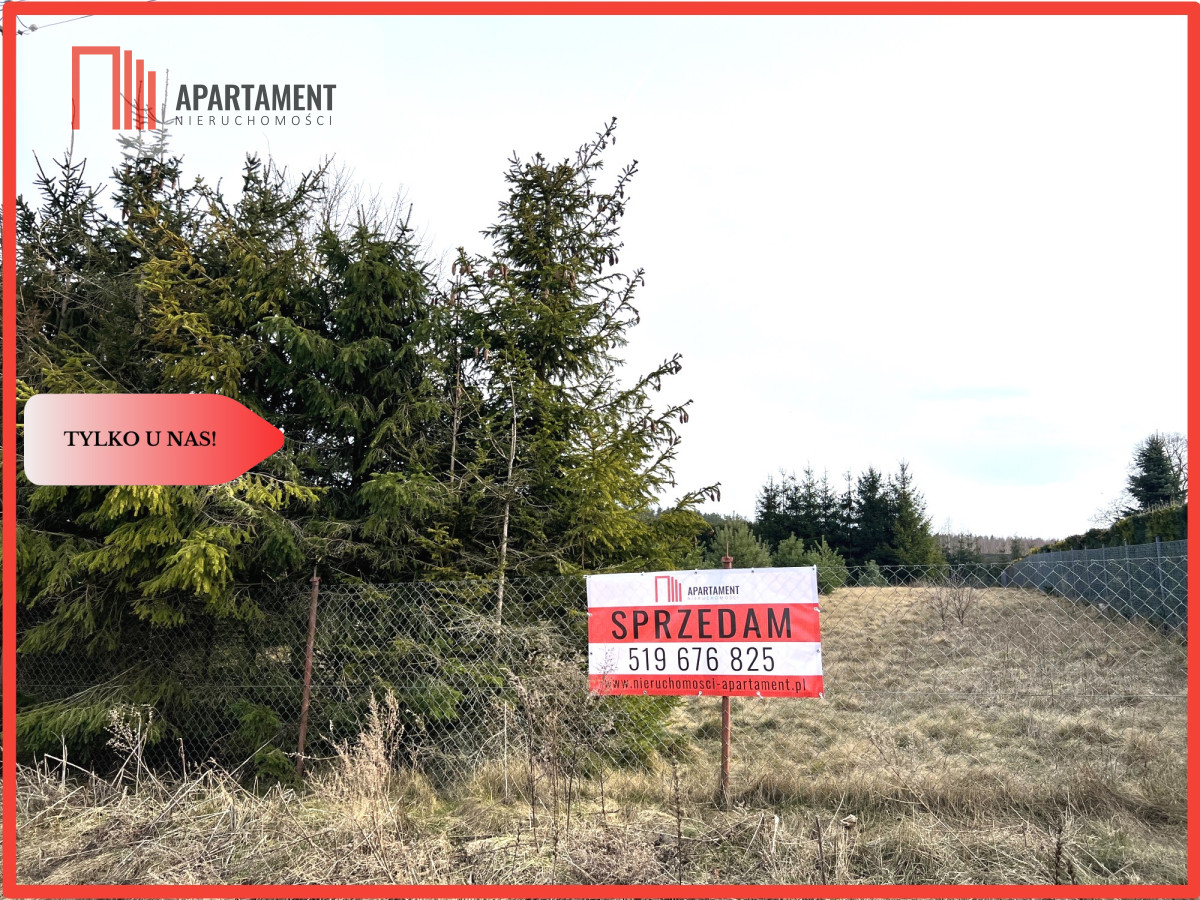 Idealna działka na budowę domu TYLKO U NAS - powiat człuchowski  -
Pomorskie Zdjęcie nr 1