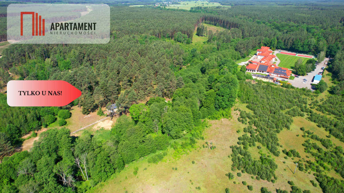 Tylko u Nas Działka z linią brzegową Prusiny - powiat świecki  -
Kujawsko-Pomorskie Zdjęcie nr 1