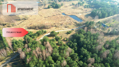 Bory Tucholskie  działka 1195 mkw pod budowę domu - Branica  -
Kujawsko-Pomorskie Zdjęcie nr 13