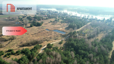 Bory Tucholskie  działka 1195 mkw pod budowę domu - Branica  -
Kujawsko-Pomorskie Zdjęcie nr 5