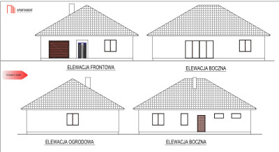 Działka  z projektem domu ok Szubina - Stanisławka  -
Kujawsko-Pomorskie Zdjęcie nr 3