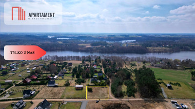 Tylko u nas Działka nad jeziorem - Sobącz  - Pomorskie