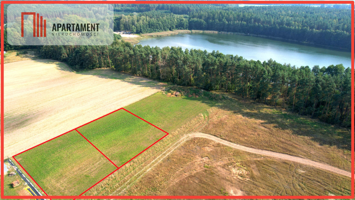 Urokliwe działki nad jeziorem Brzuchowo - Płocicz  -
Kujawsko-Pomorskie Zdjęcie nr 1