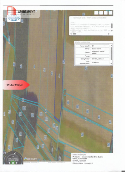 Działka pod inwestycję Blisko drogi 3 - Sucha Górna  -
Dolnośląskie Zdjęcie nr 6