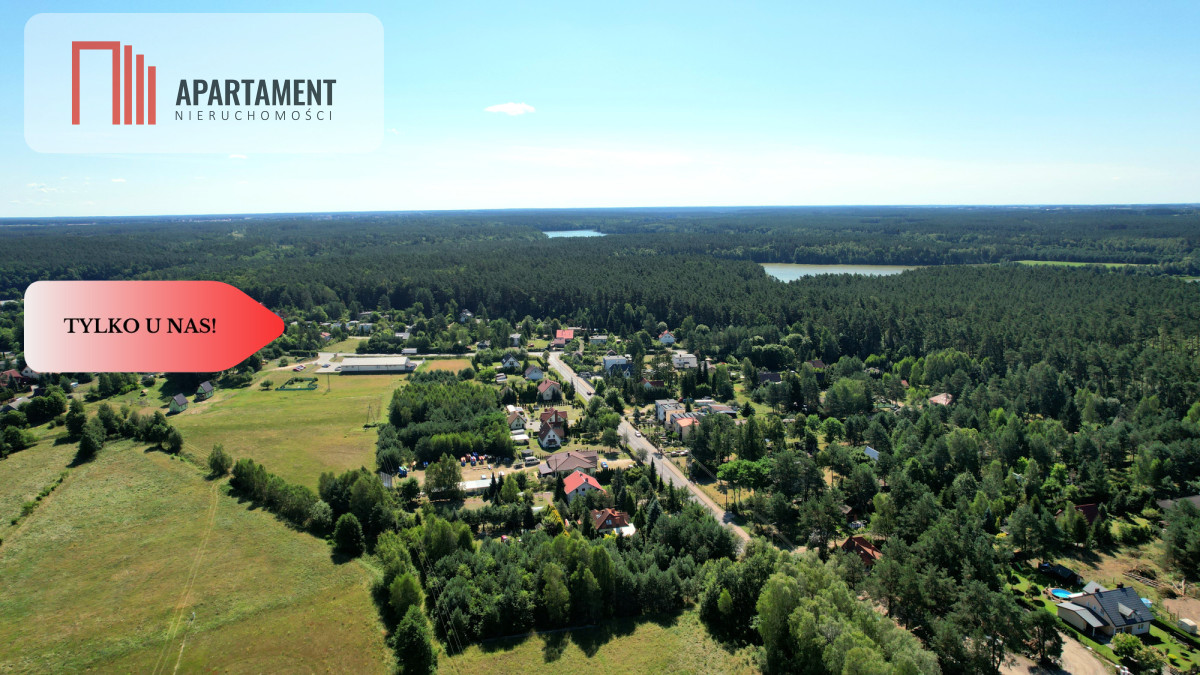 Tylko u Nas Działka 800 metrów od jeziora Tleń - powiat świecki  -
Kujawsko-Pomorskie Zdjęcie nr 1