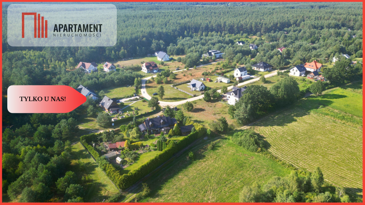 Tylko u nas Działka-Oaza spokoju - Czarny Młyn  -
Pomorskie Zdjęcie nr 1