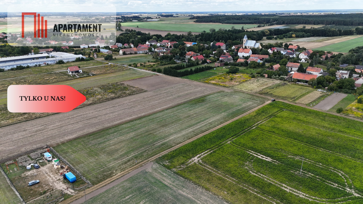 Pozostały już dwie działki z Mpzp1332m2 i 1335m2 - powiat średzki  -
Dolnośląskie Zdjęcie nr 1