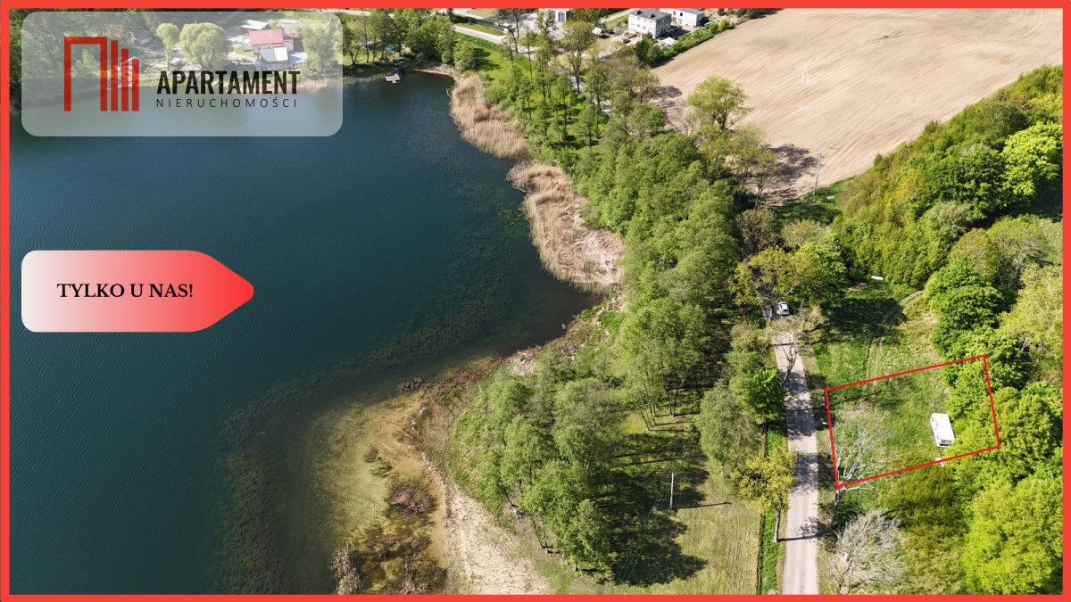 Działka z widokiem na jezioro - powiat drawski  -
Zachodniopomorskie Zdjęcie nr 1