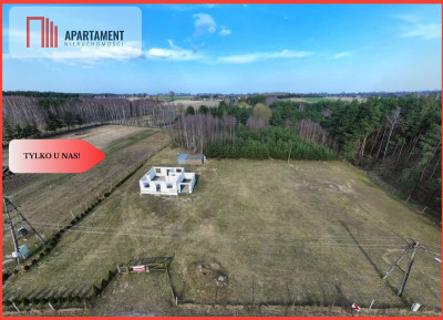 Tylko u nas Działka z rozpoczętą budową Bory - powiat świecki  - Kujawsko-Pomorskie