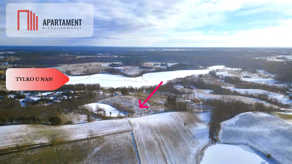 Działka 350m od jeziora - Gołczewo  -
Pomorskie Zdjęcie nr 1