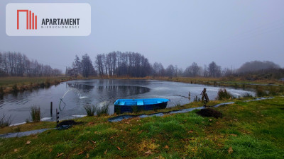 Duża działka z zarybionym stawem Niska Cena - Czarmuń  -
Kujawsko-Pomorskie Zdjęcie nr 3